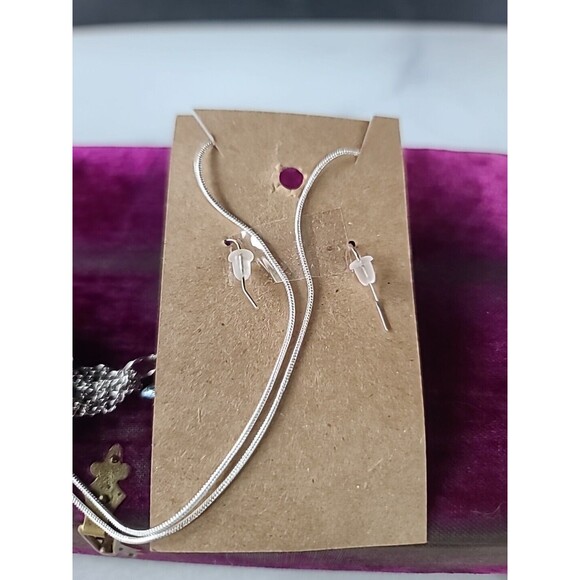 925 Multicolored Bird Themed Polymer Clay Jewelry Set, NEW - Picture 10 of 10